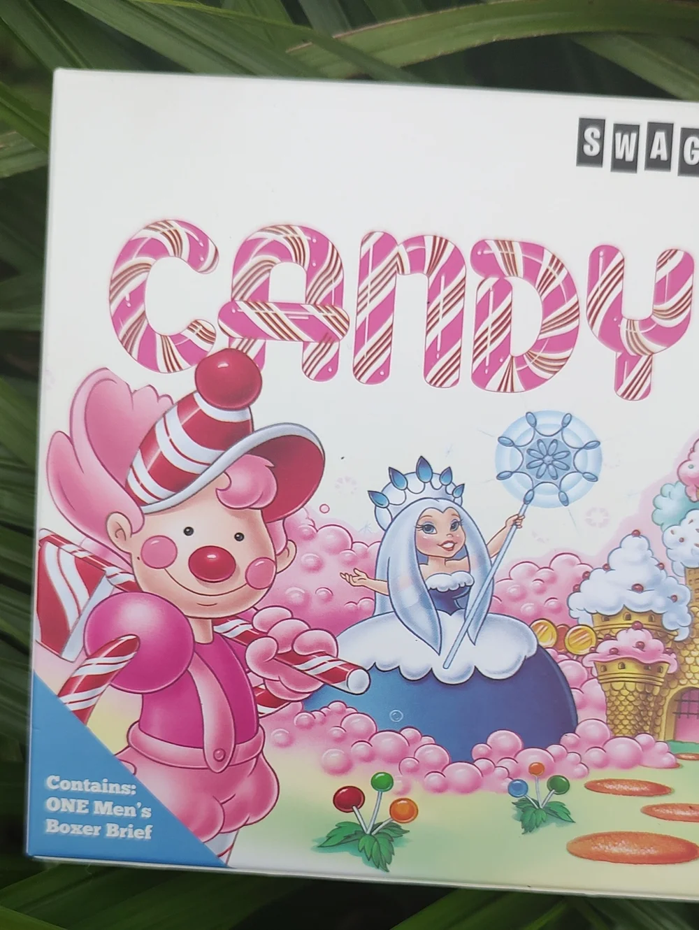 Swag Hasbro Candy Land Mens Novelty Boxers New Sealed In Box Size XL